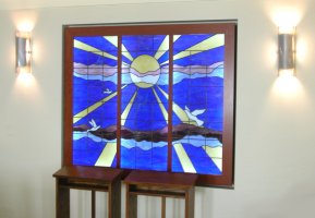 Panel in Chapel of SW Washington Medical Center
